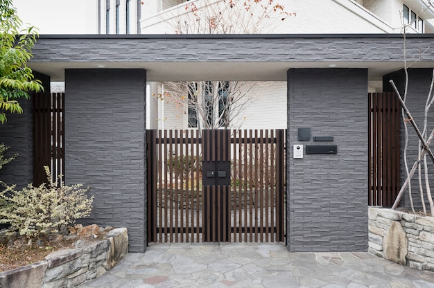 A wrought iron gate installed in a Santa Clara home